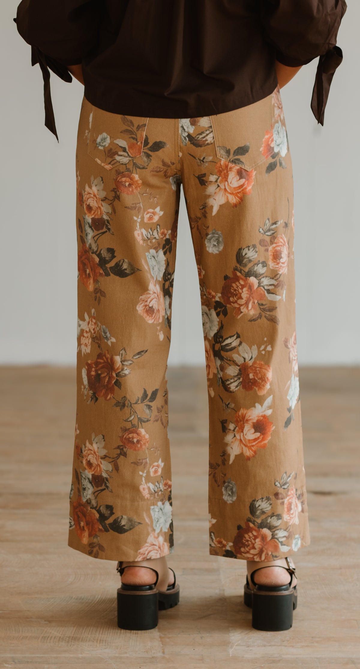 Vintage Floral Trousers